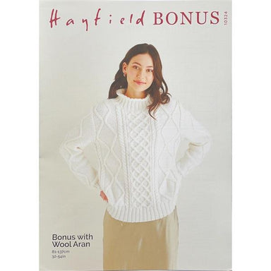 Hayfield Pattern #10324 Sweater in Hayfield Bonus Aran