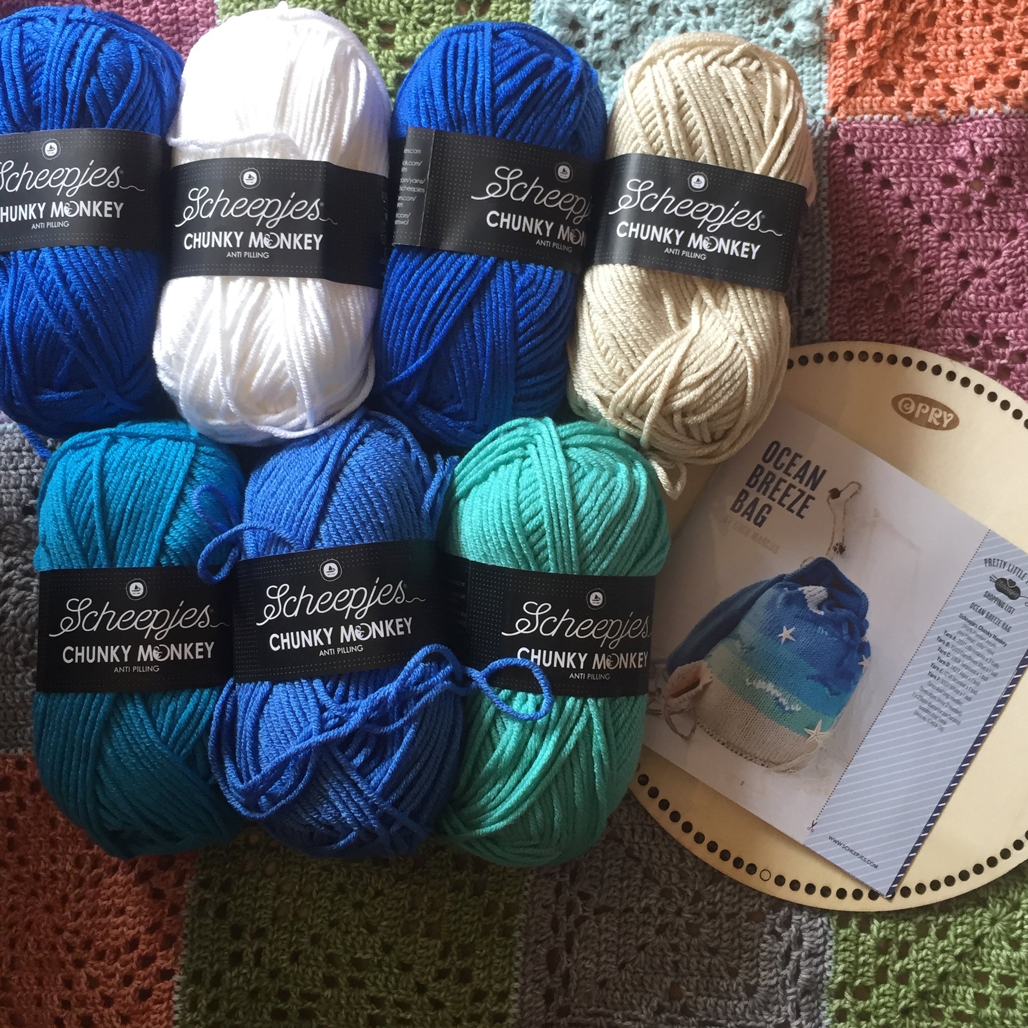 Scheepjes Ocean Breeze Bag - Complete Knitting Kit