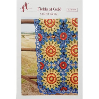 Jane Crowfoot - Fields of Gold Crochet Blanket Pattern Book