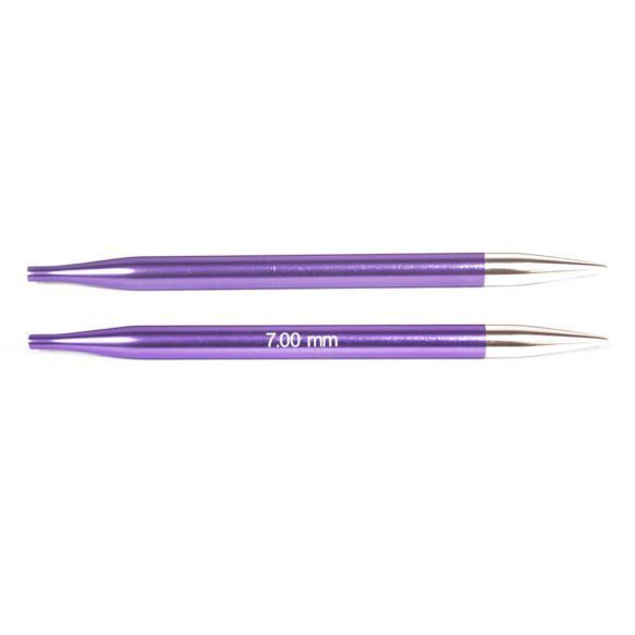 KnitPro Zing Interchangeable needle tips - 7mm