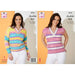 King Cole Pattern 5978 Sweater and Top in Tropical Beaches DK