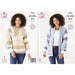 King Cole Pattern 5789 Sweater & Jacket in Harvest DK