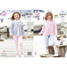 King Cole Pattern 5751 Girl's Sweater & Cardigan in Cottonsmooth DK