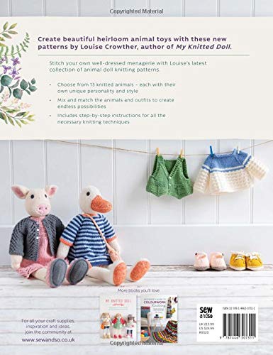 Knitted Animal Friends by Louise Crowther