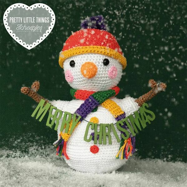 Scheepjes Wobbly Snowman - Complete Crochet Kit
