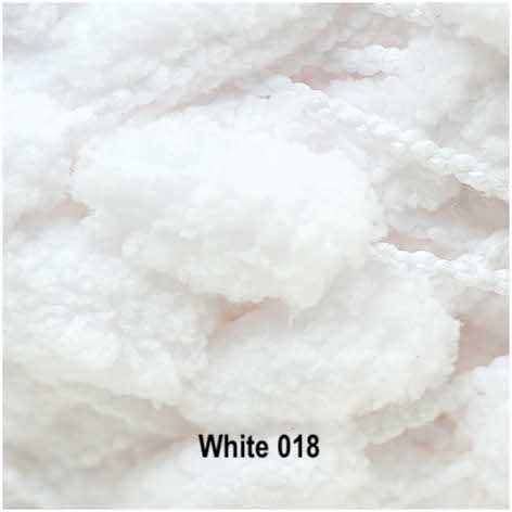 Rico Creative Pompon Print - white 018