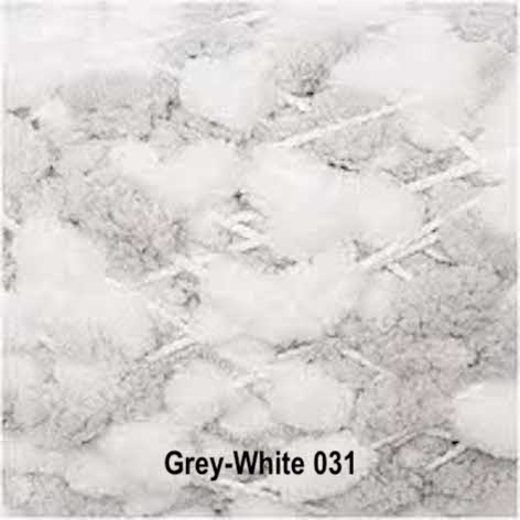 Rico Creative Pompon Print - grey white 031