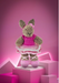 King Cole Free Pattern Ballerina Bunny with purchase of King Cole Truffle DK