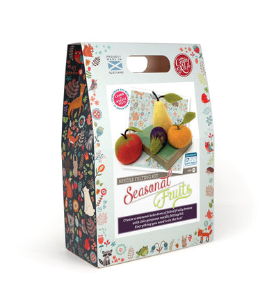 Seasonal Fruit Needle Felting Craft Kit - The Crafty Kit Company