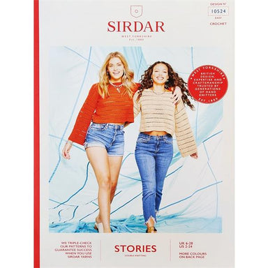 Sirdar Pattern 10524 Encore Crochet Sweater