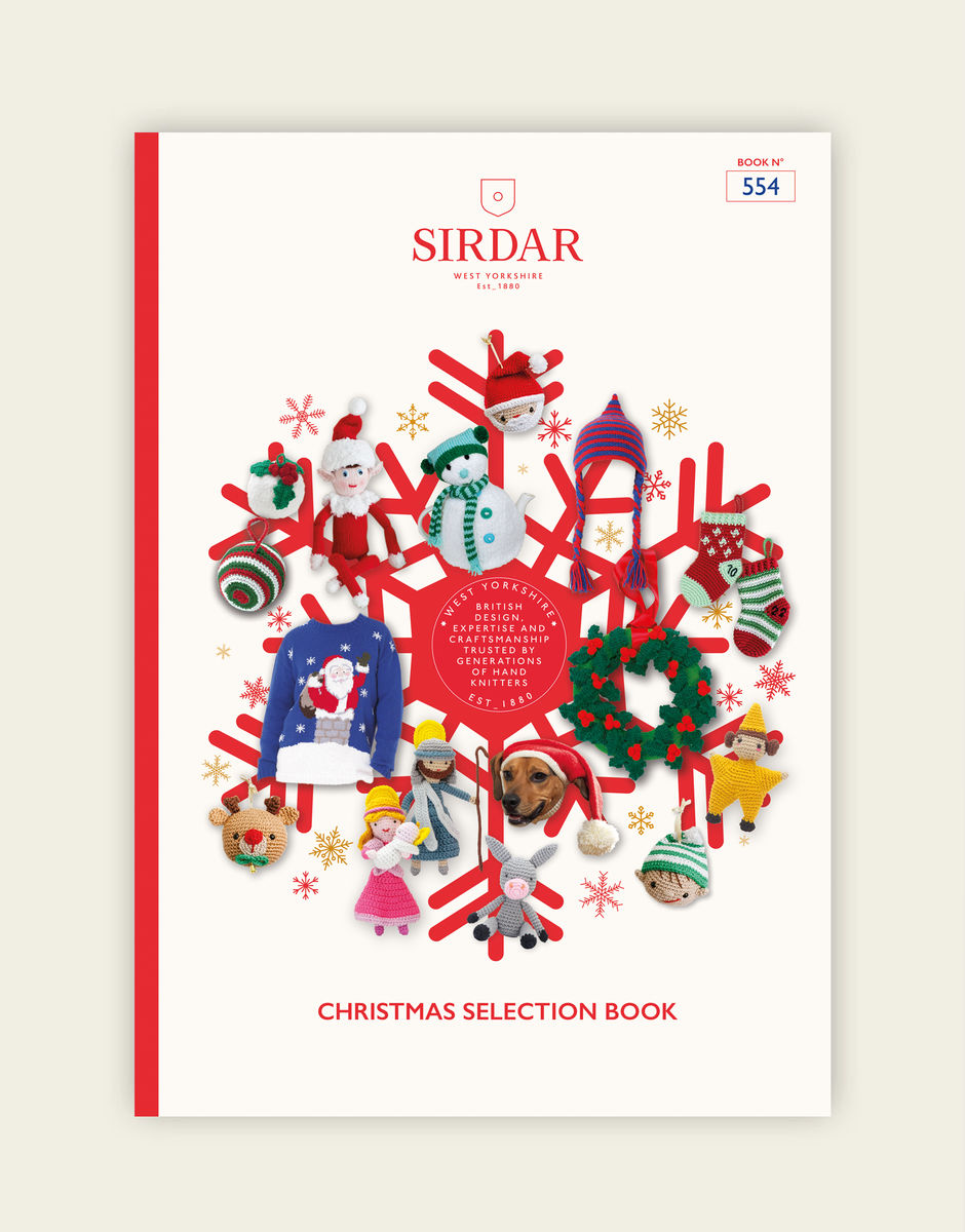 Sirdar - The Christmas Selection (Book 554)