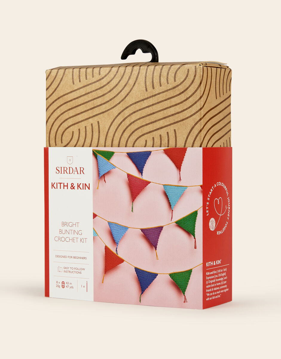 Sirdar "Kith & Kin" Bright Bunting Crochet Kit