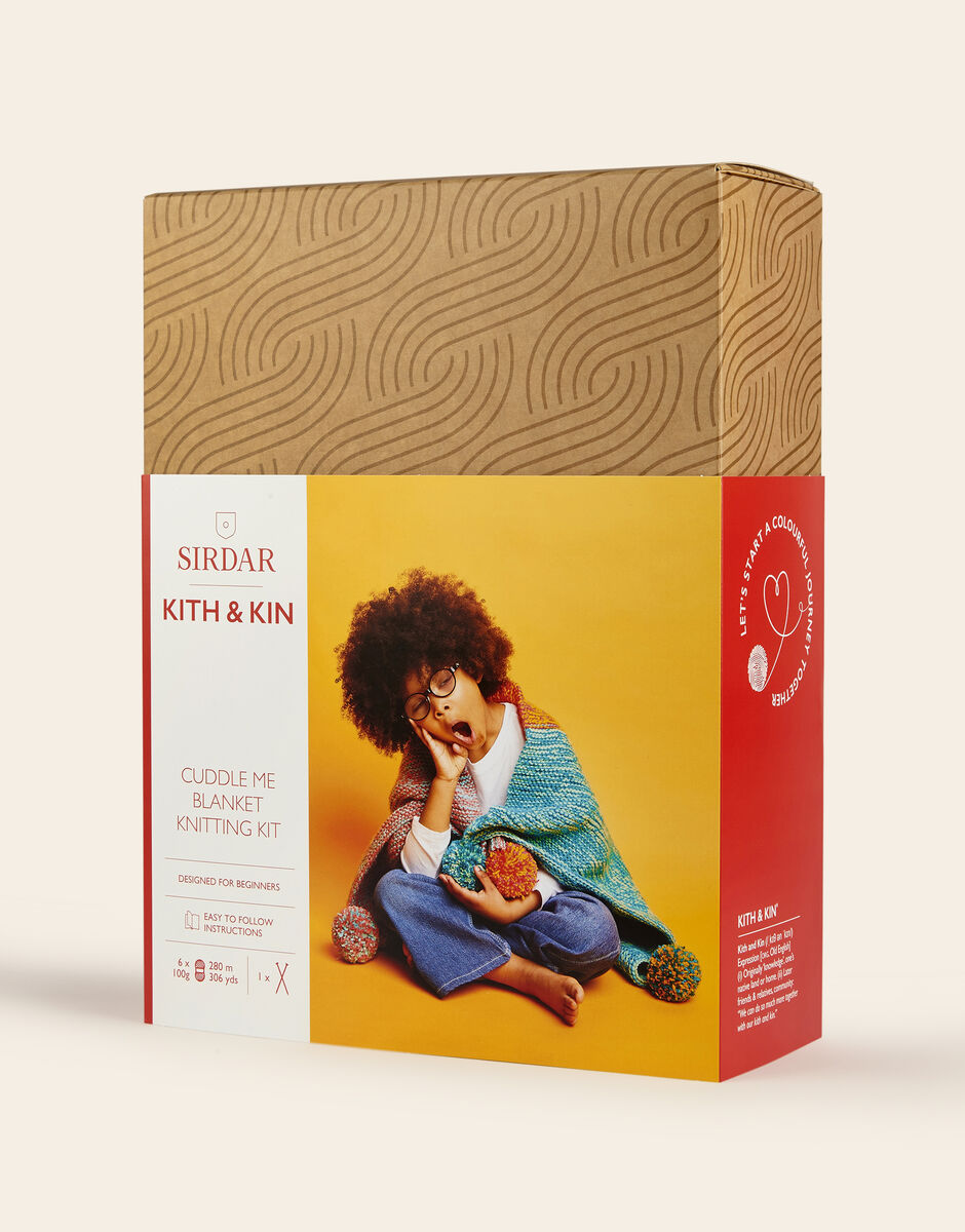 Sirdar "Kith & Kin" Cuddle Blanket Knitting Kit