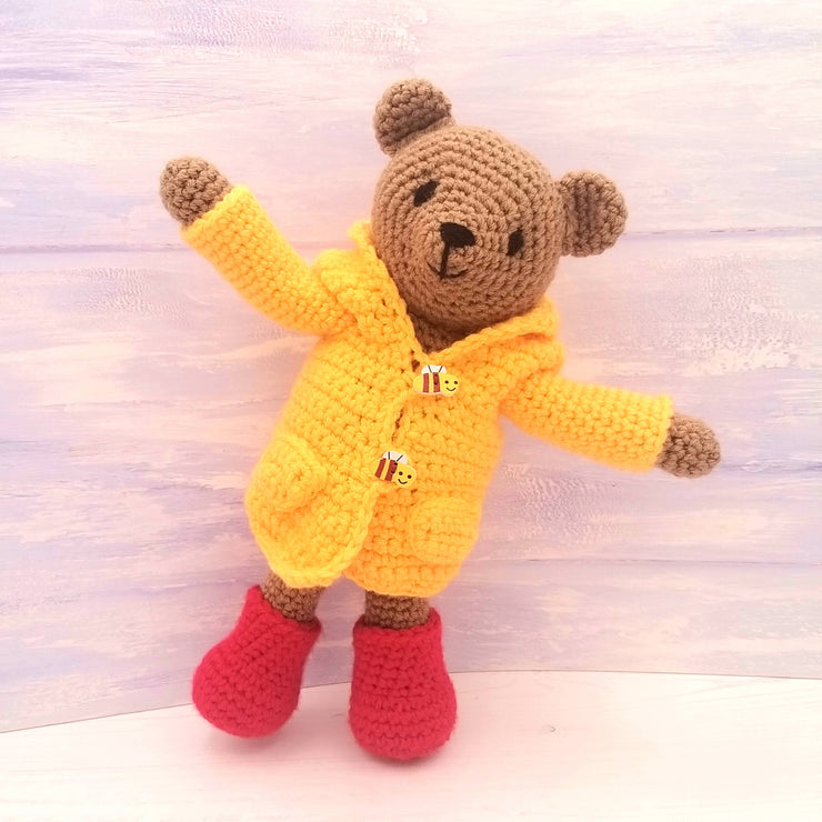 Wee Woolly Wonderfuls - Crochet Pattern for Waffles the Bear
