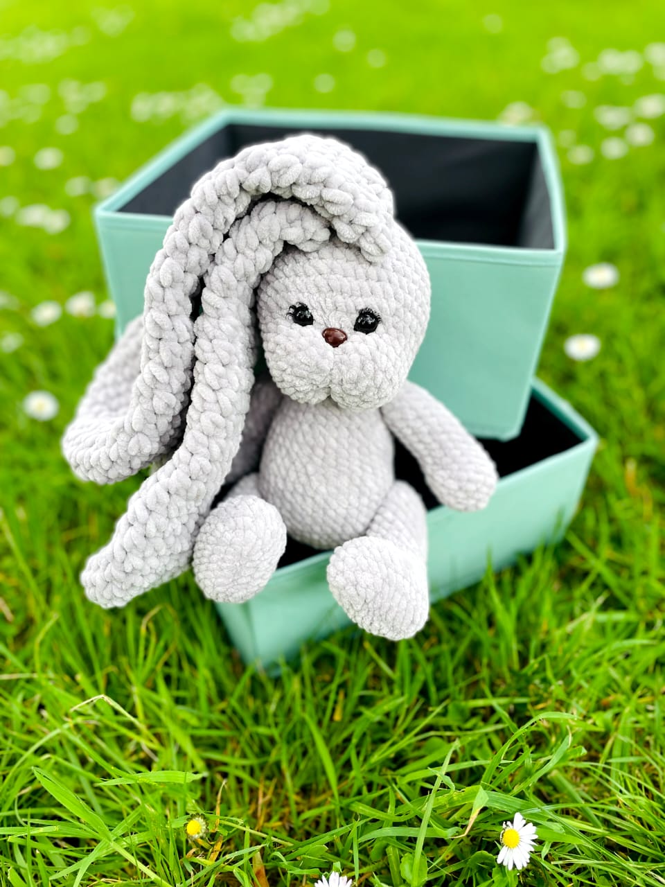Crochet Large Bunny - Made by Sasha