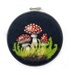 Toadstools in a Hoop Needle Felting Craft Kit - The Crafty Kit Company