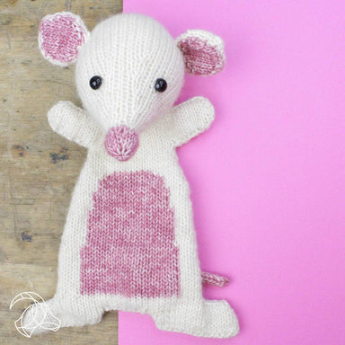Yfke Mouse Cuddler Knitting Kit - Hardicraft