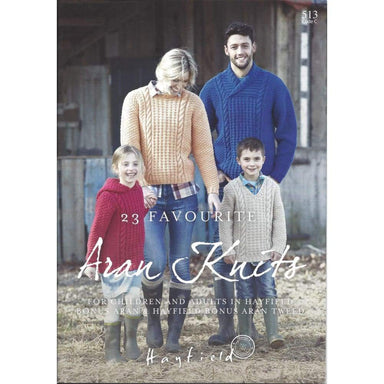 Hayfield 23 Favourite Aran Knits (Book 513)