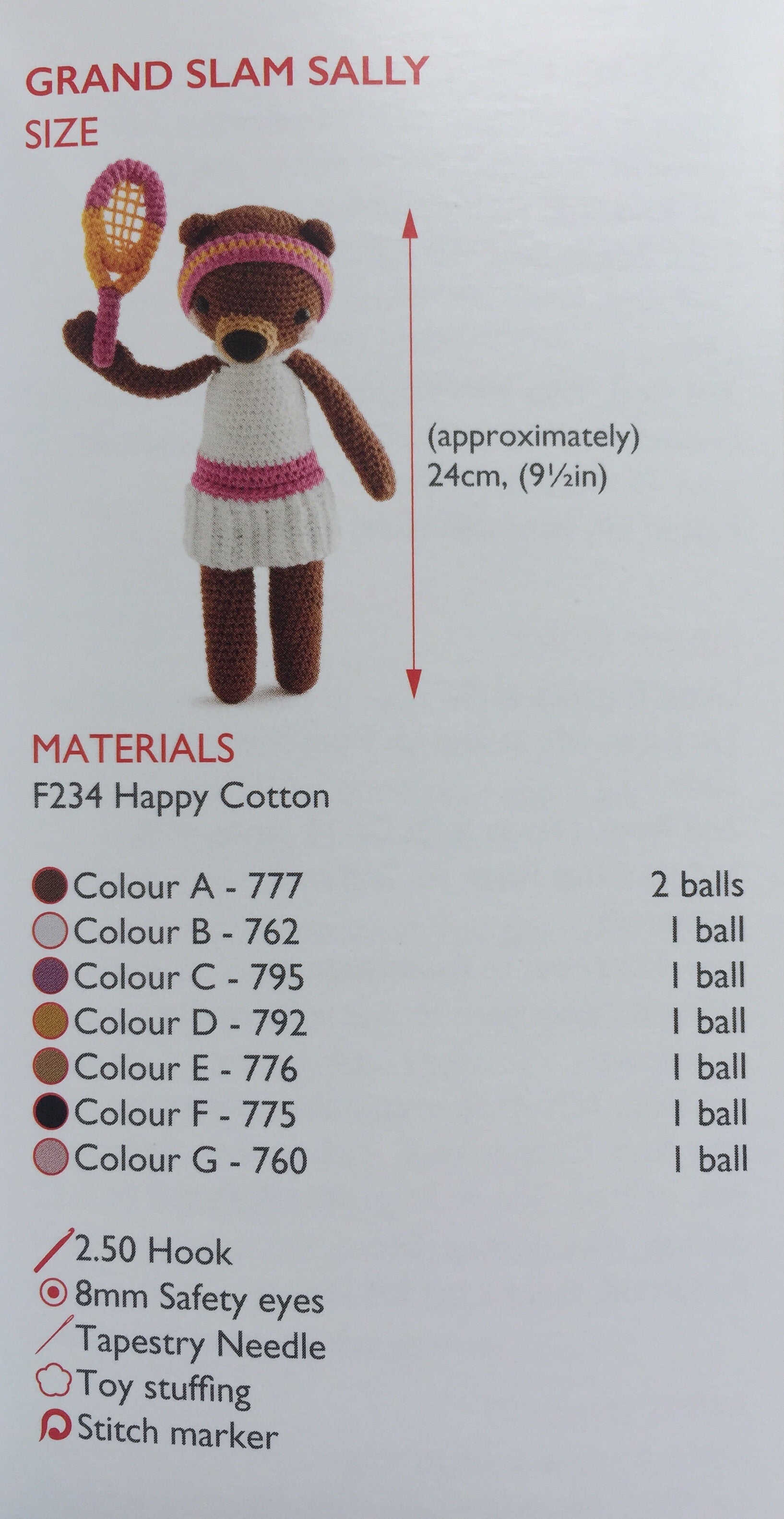 Sirdar Happy Cotton - Sporting Animals Book 18