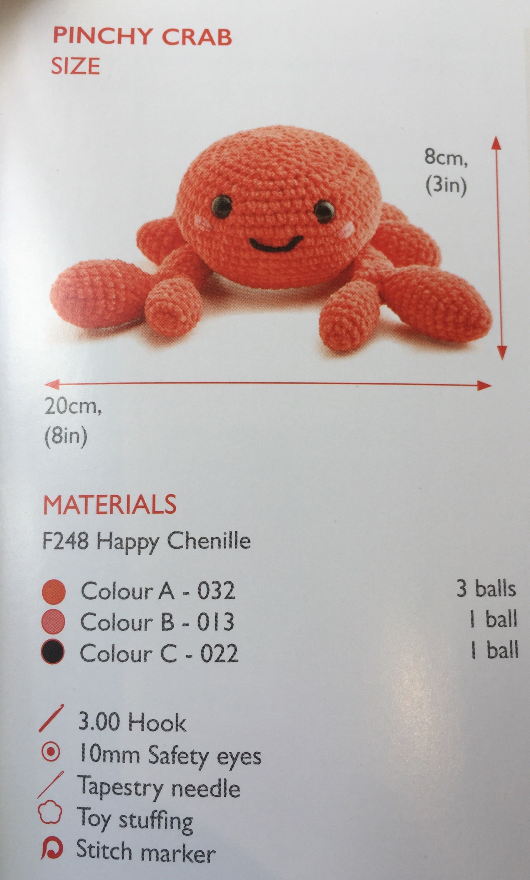 Sirdar Happy Chenille Book 1 - Under the Sea