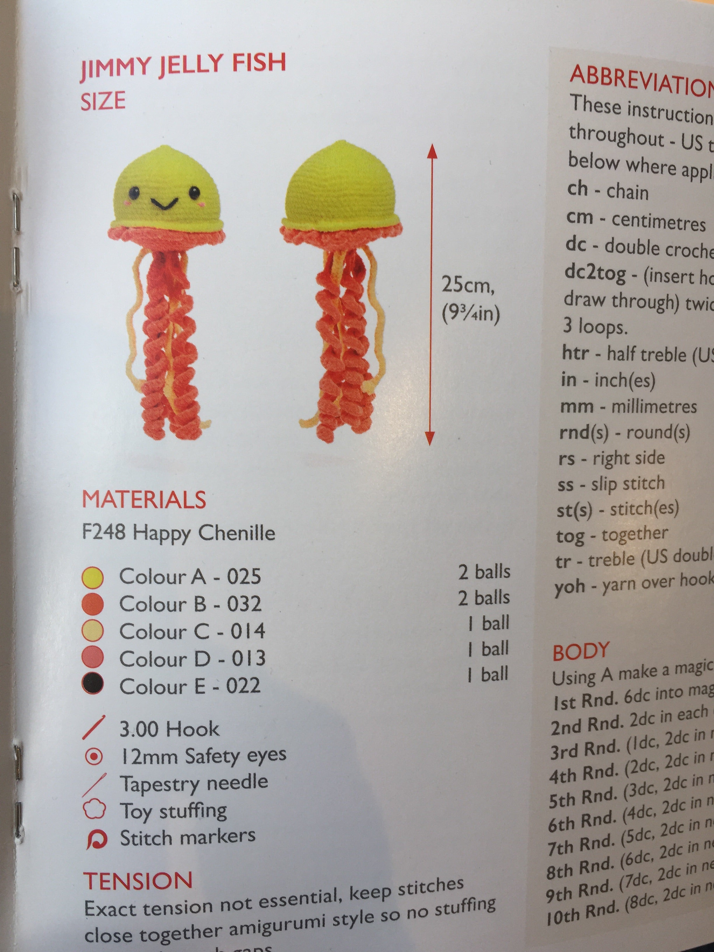 Sirdar Happy Chenille Book 1 - Under the Sea