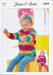 James C Brett JB340 Sweater and Tunic in Party Time Chunky