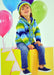 James C Brett JB342 Boys Cardigan and Hat in Party Time Chunky