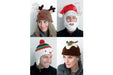 King Cole 4114 Adult's Novelty Christmas Hats in DK & Chunky