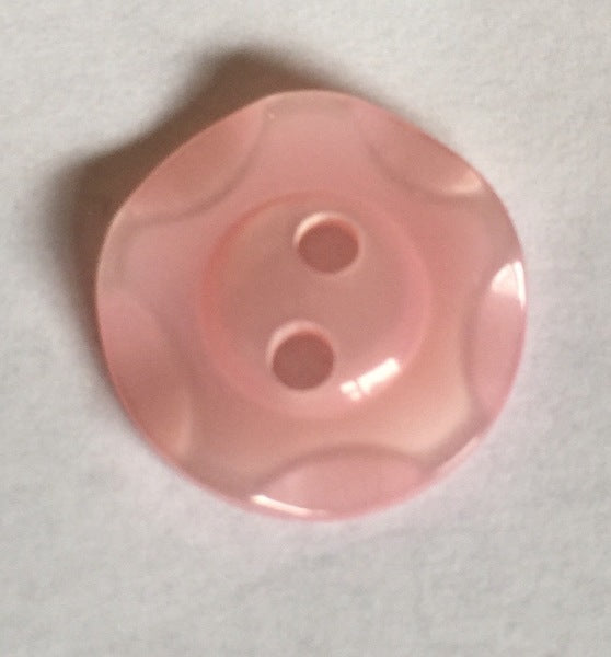 Crown buttons - Pink 16mm