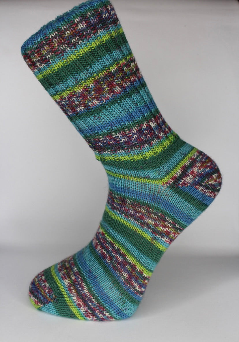 Grange Craft Fair Isle Socks (Men's / Large)