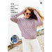 Rico Pattern 1075 Sweater & Top in Silky Touch DK