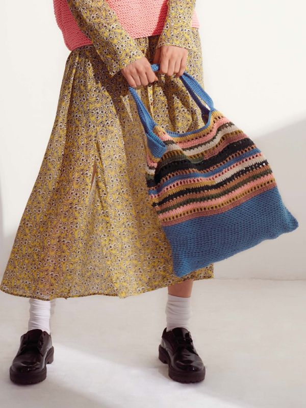 Rico Crochet Ideas 1019 - Tote Bags in Cotton Aran