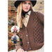 Rico Pattern 1208 Cardigan, Hat & Scarf in Soft Wool Aran