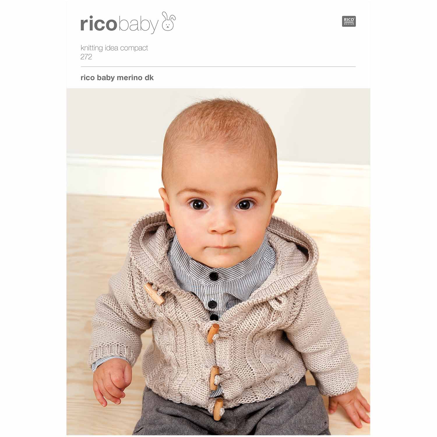 Rico Pattern 272 Cabled Jacket in DK