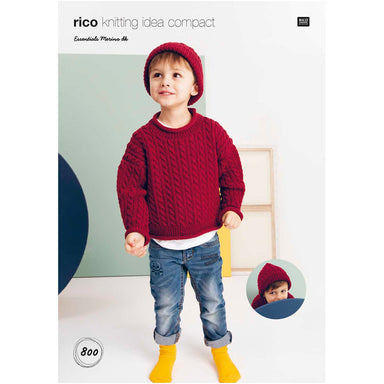 Rico Pattern 800 Jumper & Hat in DK
