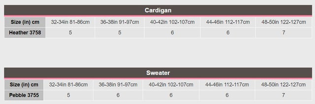 Stylecraft 9798 Cardigan and Sweater in Amor Aran