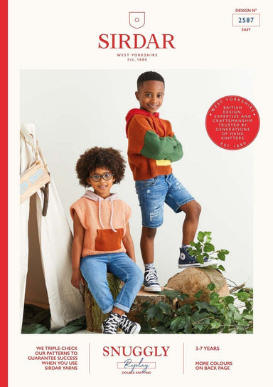 Sirdar Pattern 2587 Hide Out Hoodie