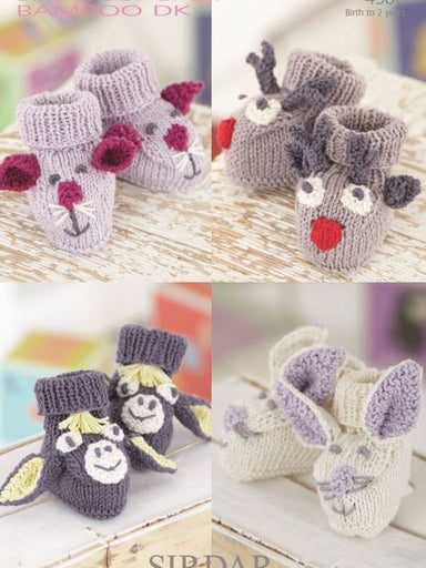 Sirdar Pattern 4586 Booties in DK