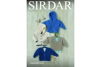 Sirdar 5164 Cardigans in Supersoft Aran
