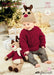 Stylecraft 9869 Sweater, Hat and Rudolph the Reindeer Toy