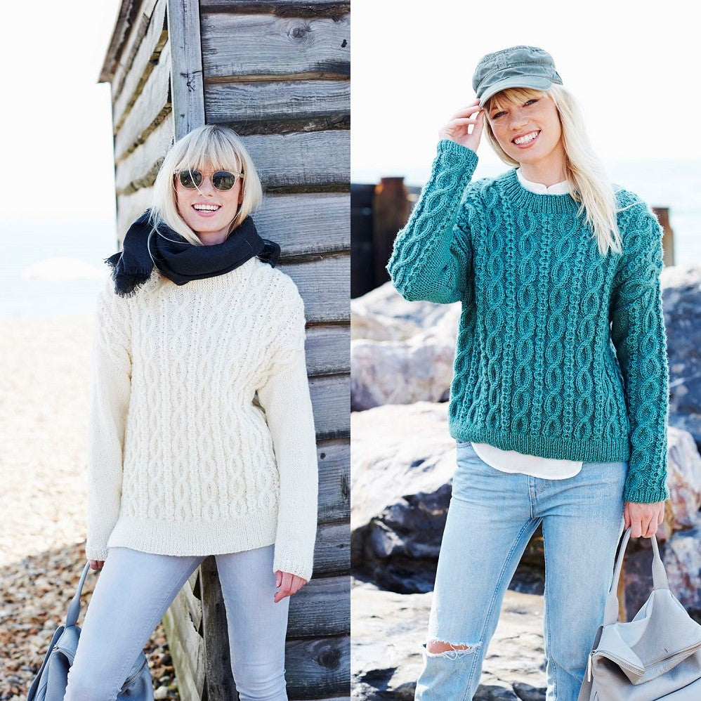 Stylecraft 9440 Ladies Sweaters in Life Aran