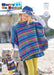 Stylecraft Pattern 9962 Girls' Ponchos in Merry Go Round XL (Super Chunky)
